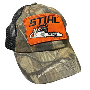 STIHL Outfitters Camouflage Hunting Strap back Hat Chainsaw Outdoors